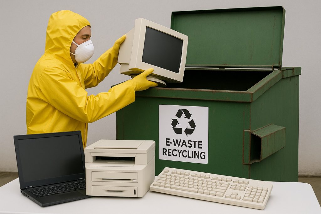 преимущества профессиональной утилизации оргтехники