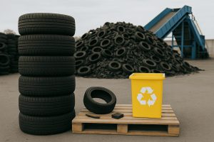 Переработка резины и шин: от старых покрышек к новым продуктам