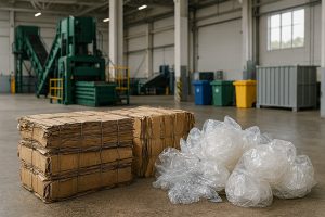 Утилизация отходов от e-commerce-упаковки: картон, плёнка, пузырьковая тара